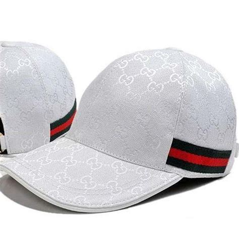 white gucci hats|white Gucci hats for men.